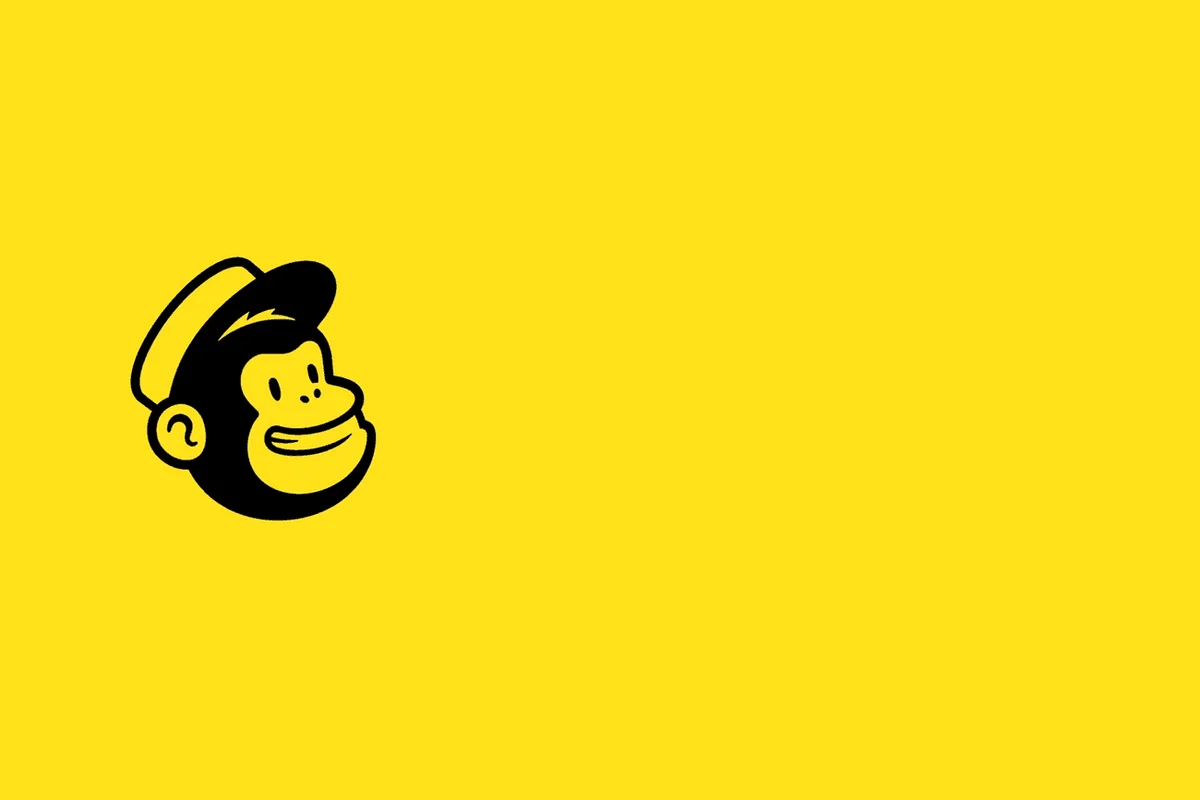 Mascot on yellow