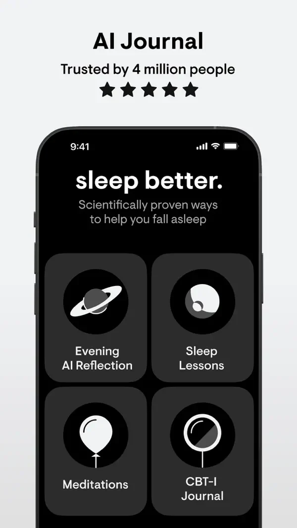 Sleep content grid