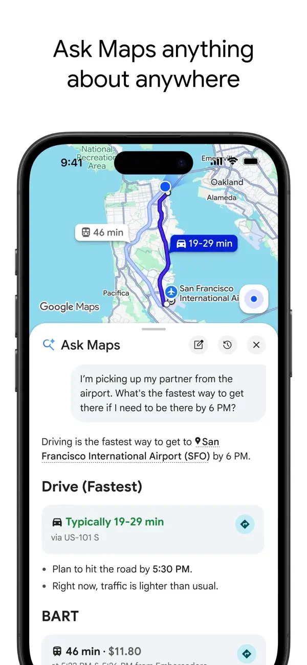 Route question and options