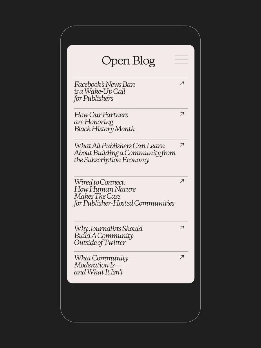 Mobile editorial