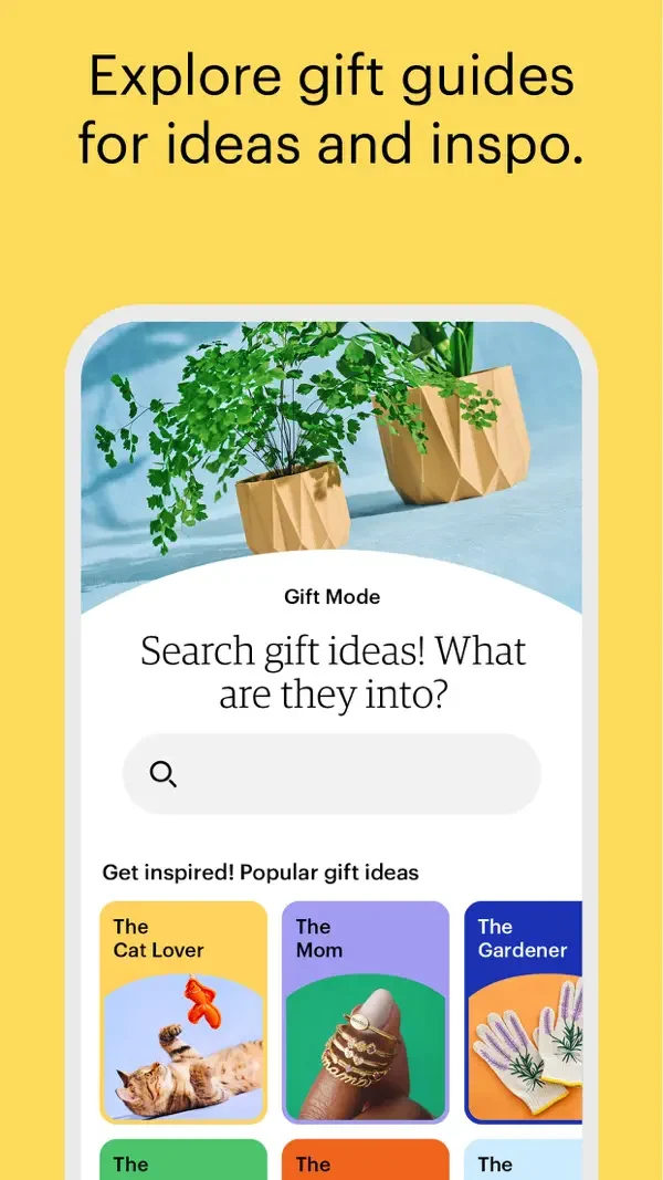 Etsy — Gift discovery