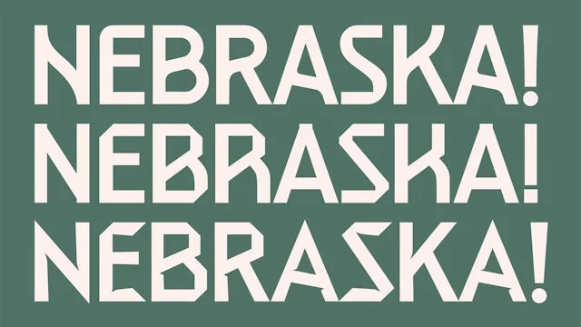 Display typography