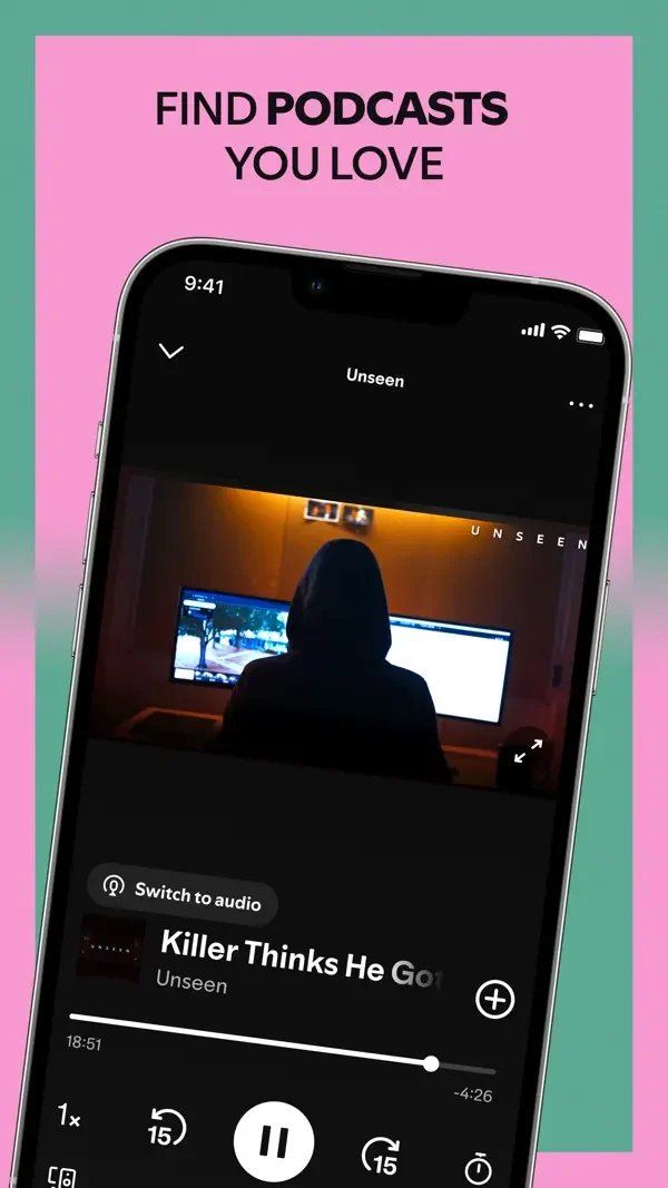 Spotify — Podcast player