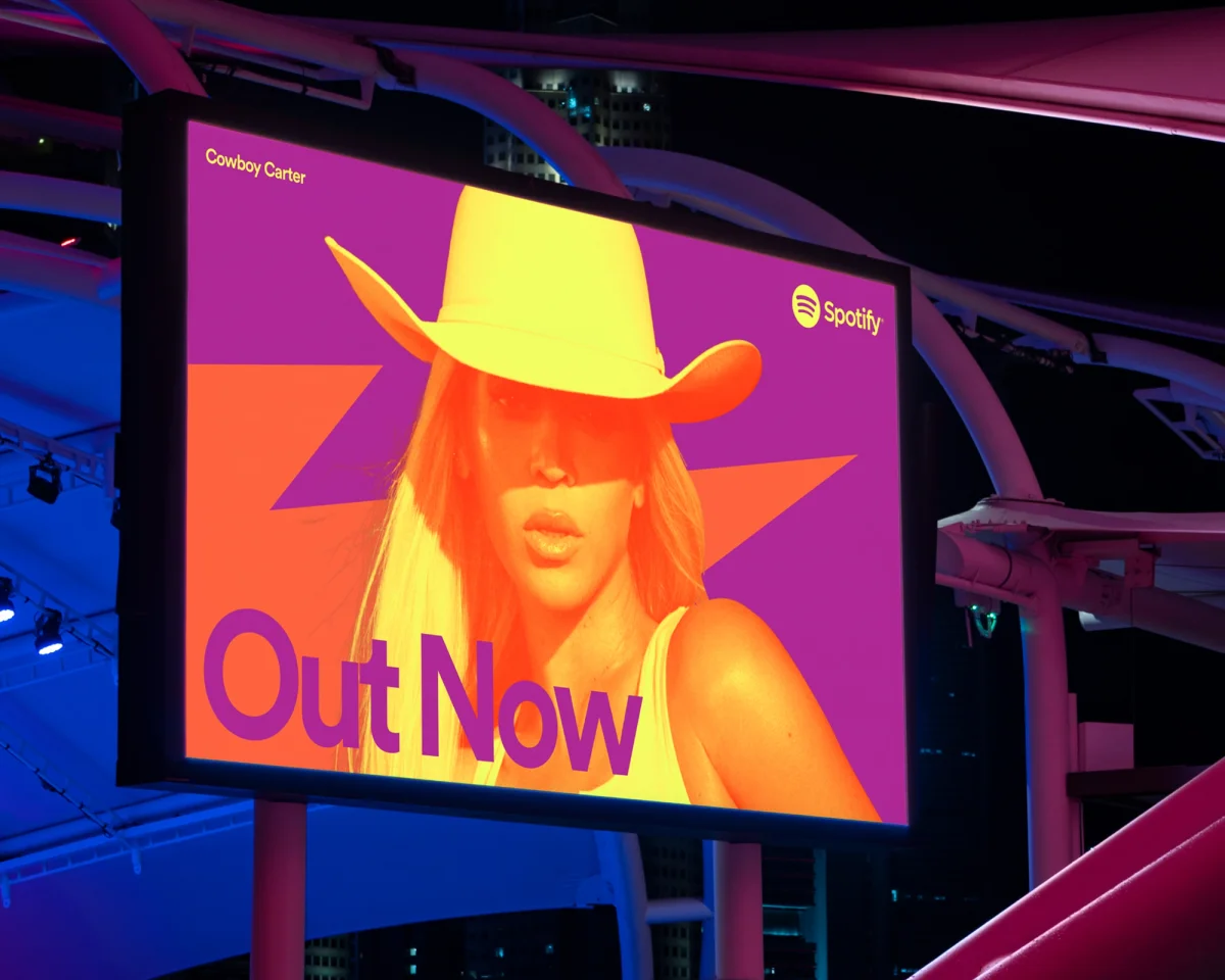 Artist billboard
