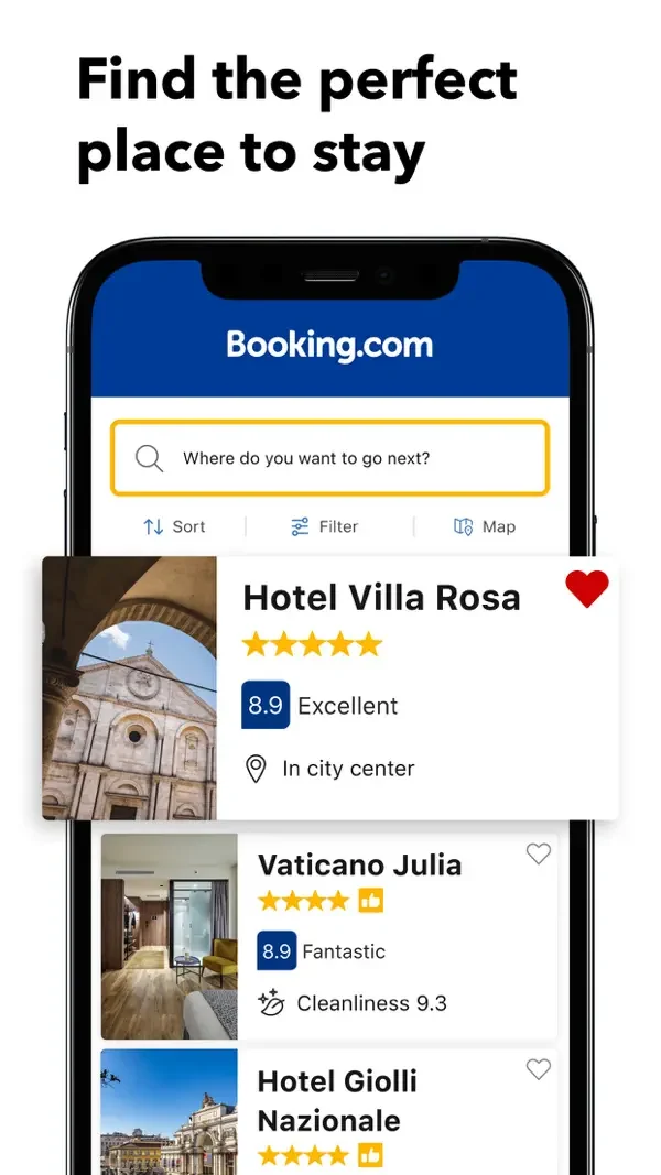 Hotel results