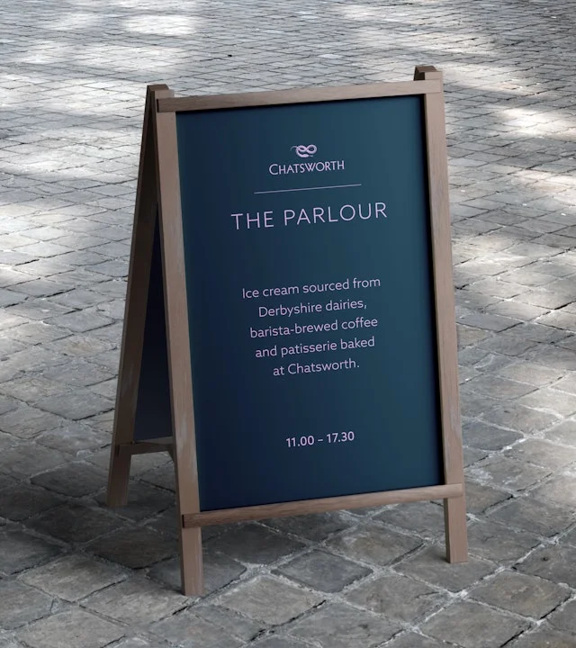 Hospitality signage