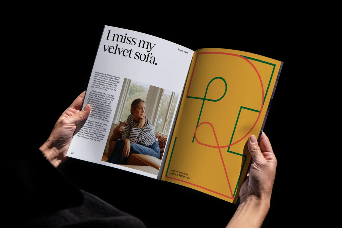 Editorial spread