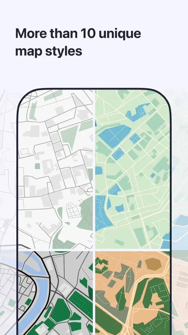 Map style comparison