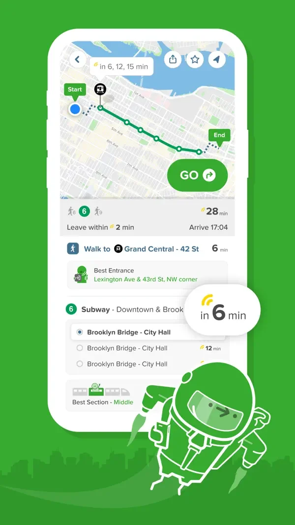 Citymapper — Journey instructions