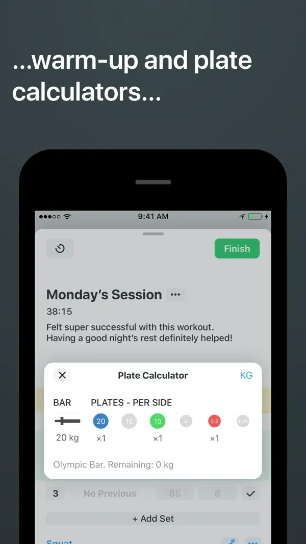 Plate calculator