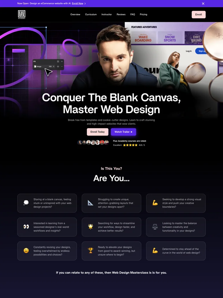 Flux Academy — Web Design Masterclass