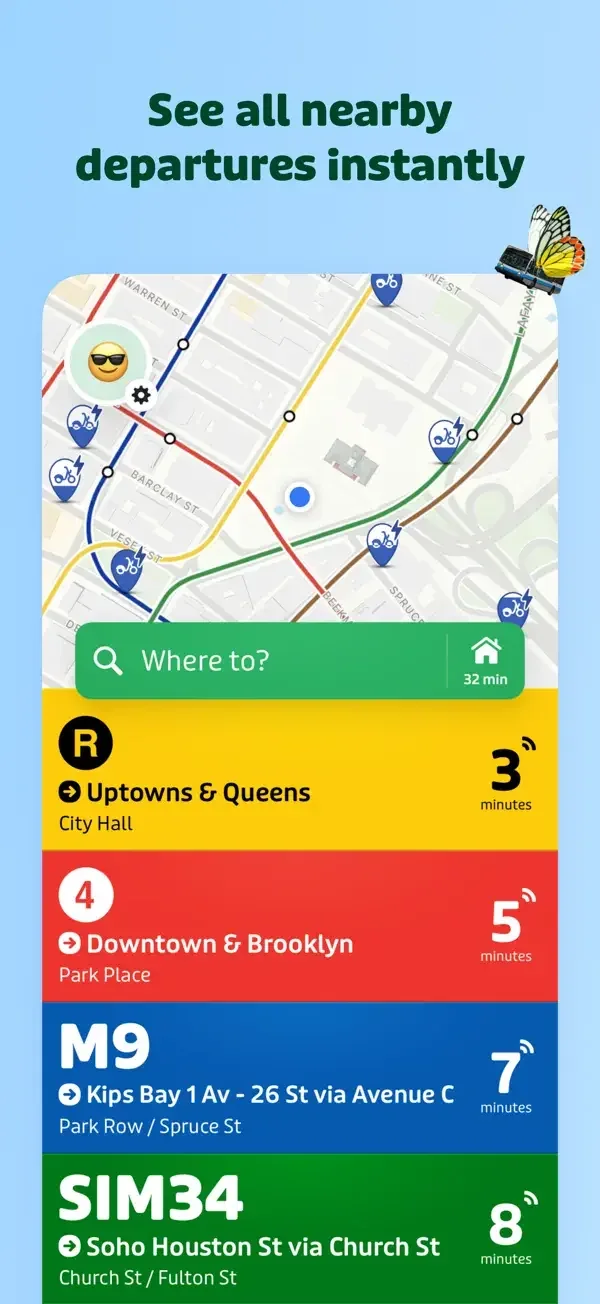 Transit preview