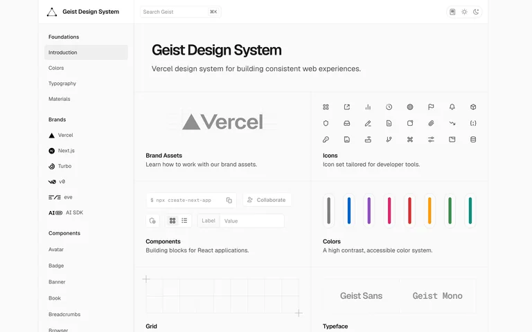Geist Design System