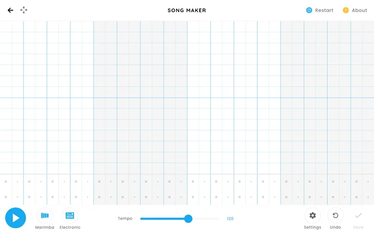 Chrome Music Lab — Song Maker preview