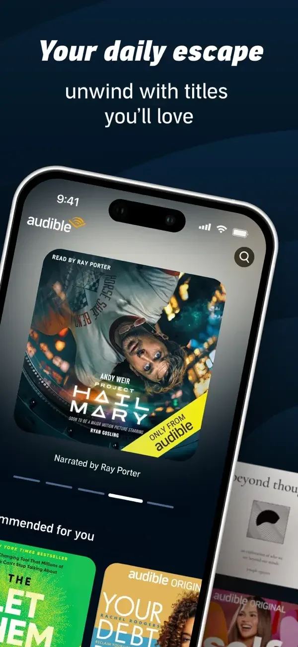 Audible preview