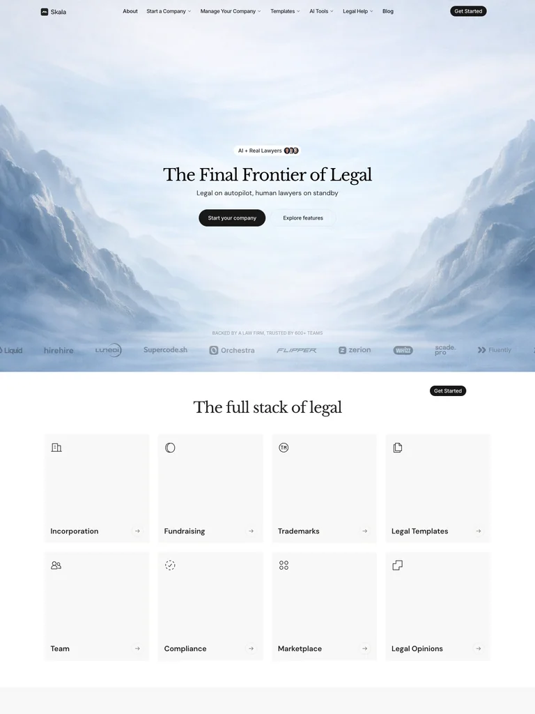 Skala — captured design reference