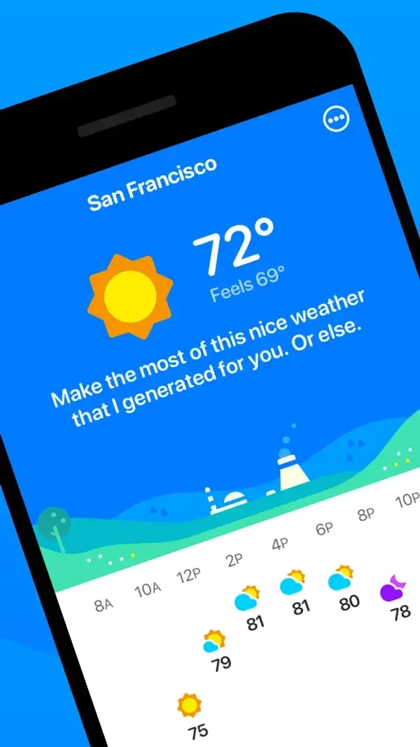 CARROT Weather preview
