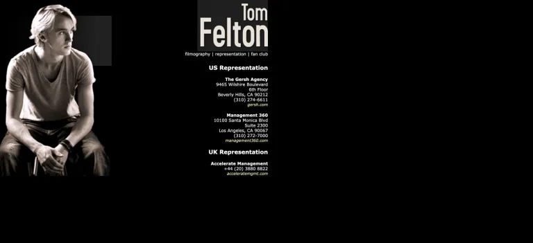 Tom Felton preview