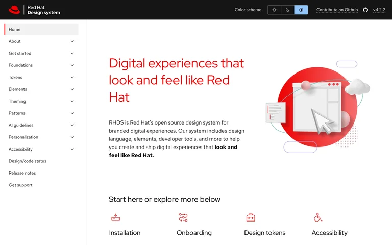 Red Hat Design preview