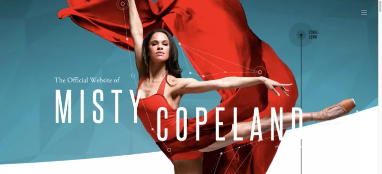 Misty Copeland — captured design reference