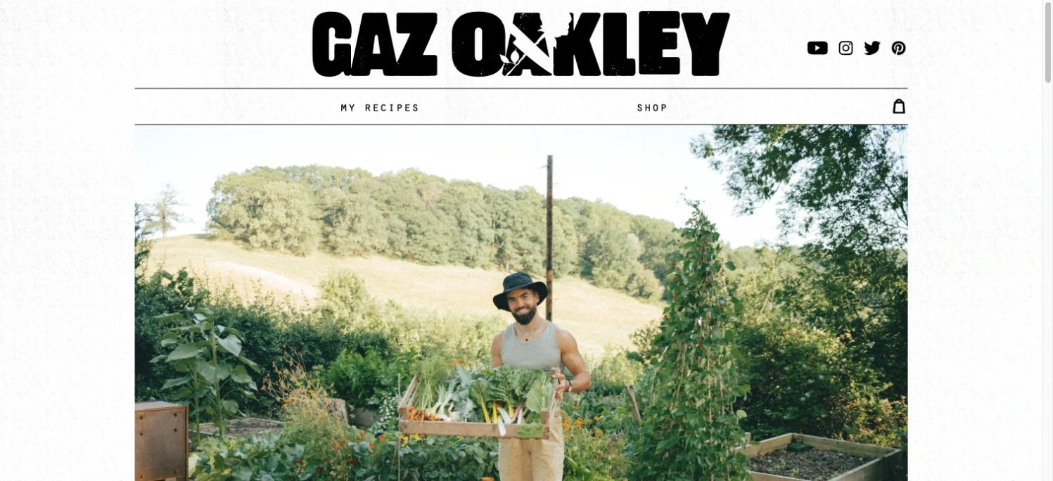Gaz Oakley — captured interface
