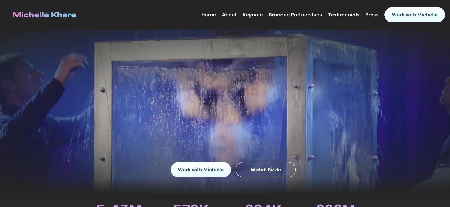 Michelle Khare — captured interface