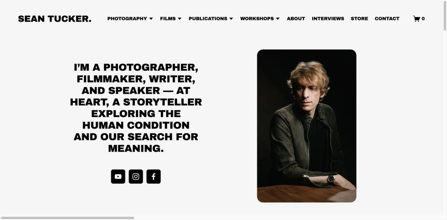 Sean Tucker — captured interface