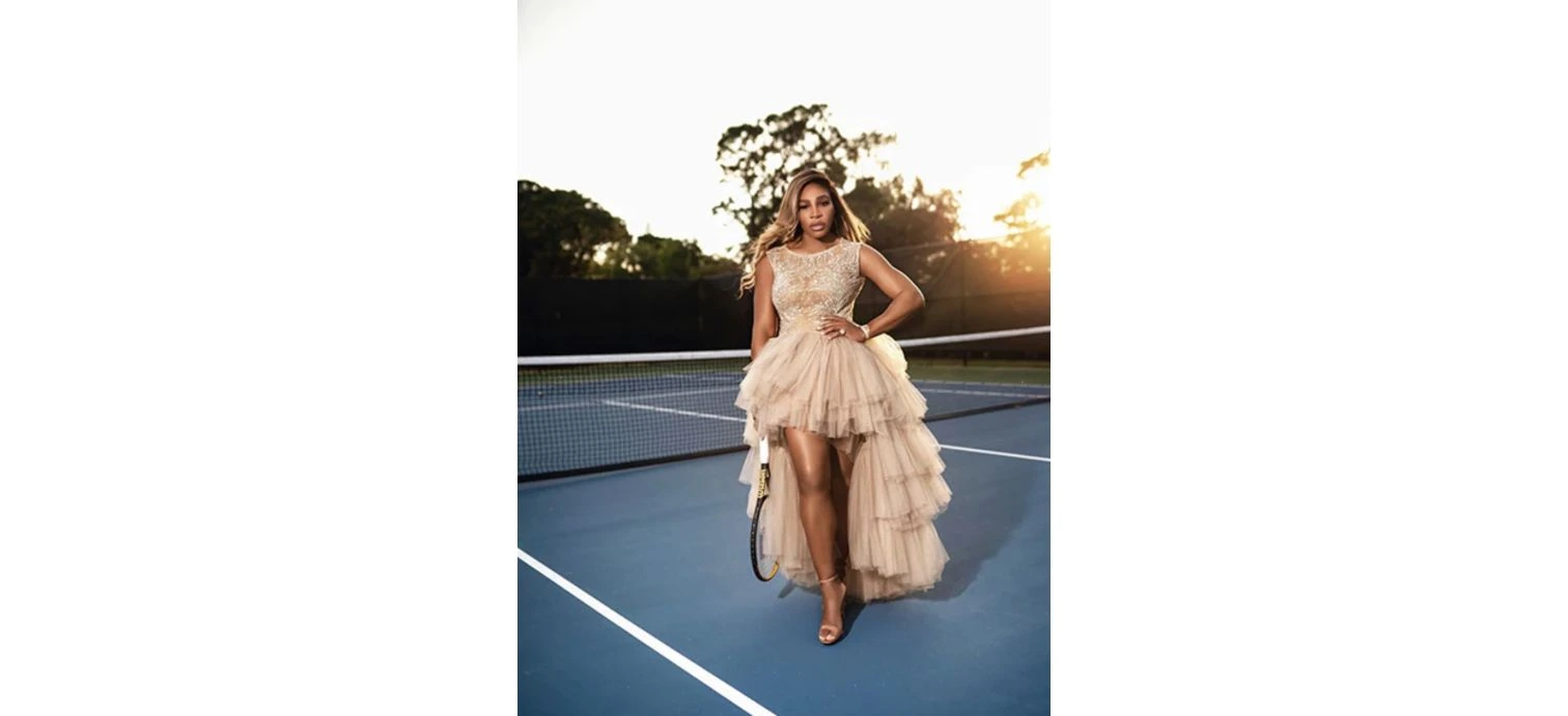 Serena Williams — captured interface