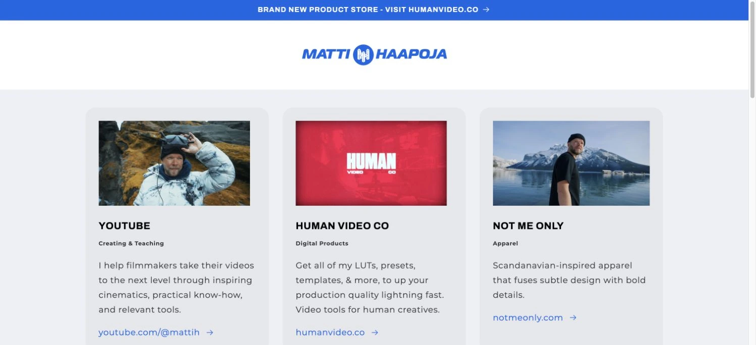 Matti Haapoja — captured interface