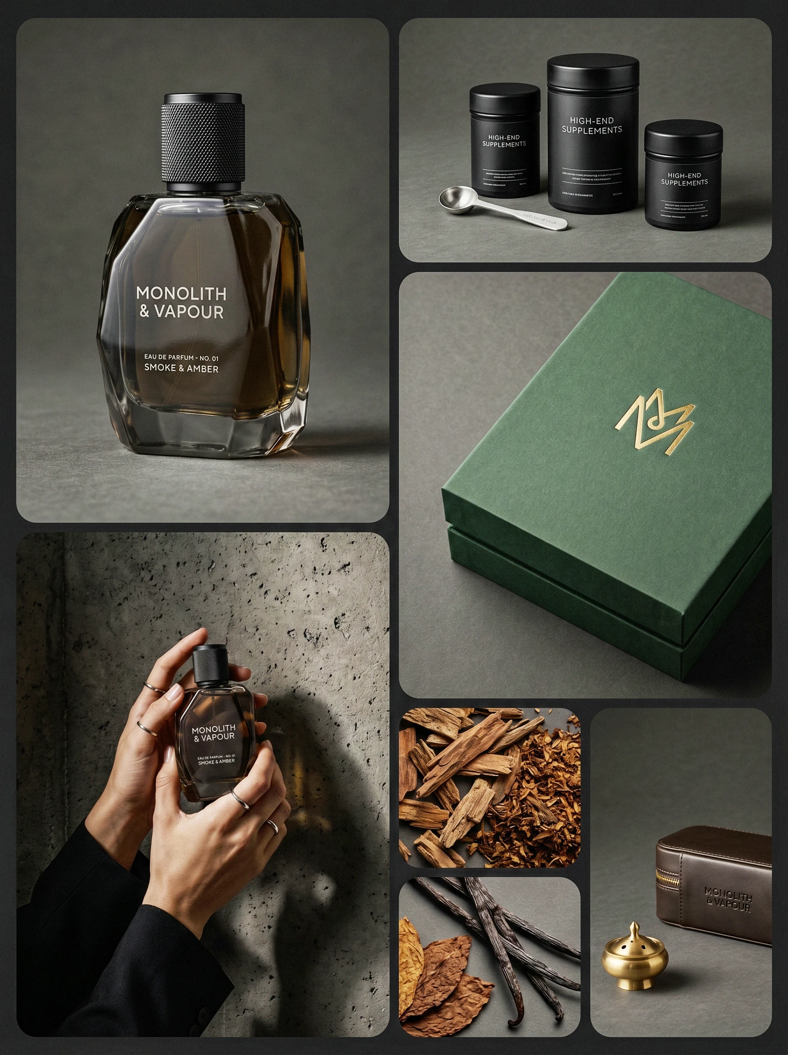 MONOLITH & VAPOUR | Brutalist Fragrance by Up-Brands™