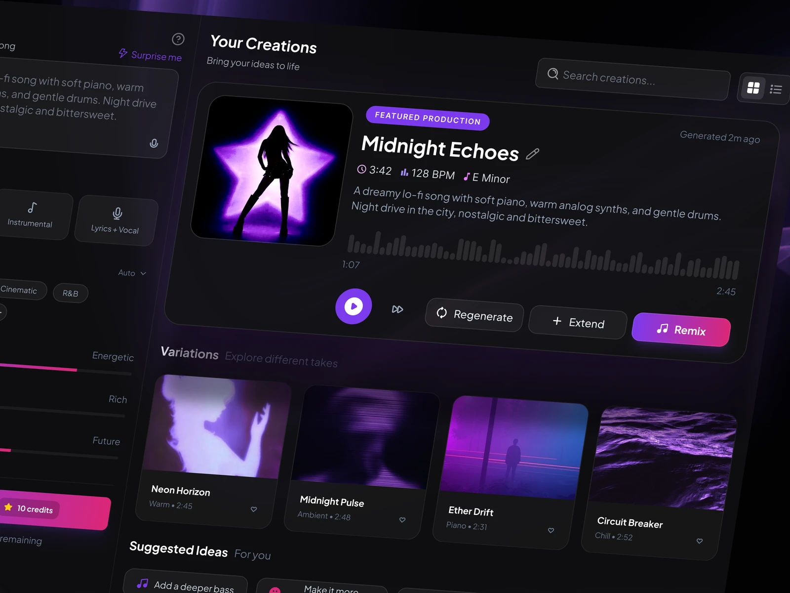SonicAI - AI Music Generator preview